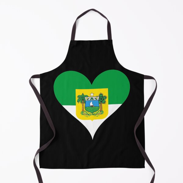 Item preview, Rio Grande do Norte Brazil Flag Heart designed and sold by NTGUILTY.