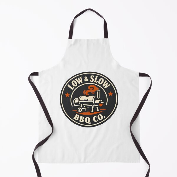 Item preview, Low & Slow BBQ Co. Vintage Smoker Grill Badge designed and sold by EastEndTownie.