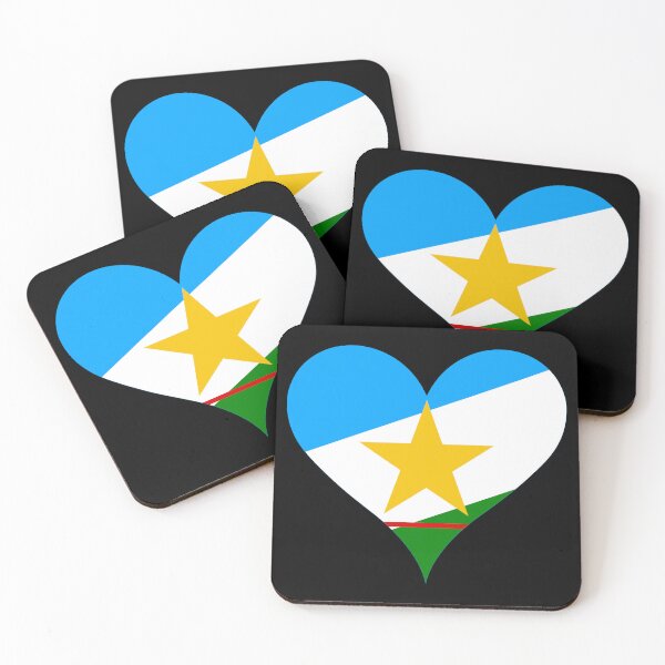 Item preview, Roraima Brazil Flag Heart State Heritage designed and sold by NTGUILTY.