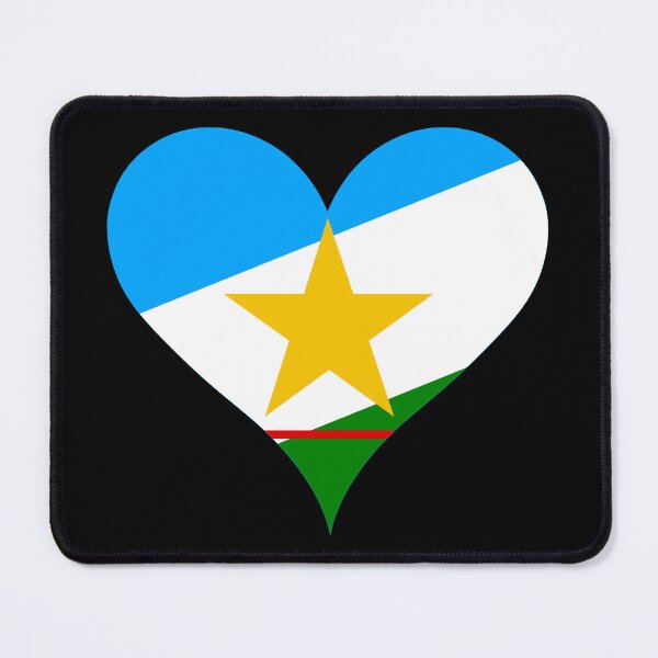 Item preview, Roraima Brazil Flag Heart State Heritage designed and sold by NTGUILTY.