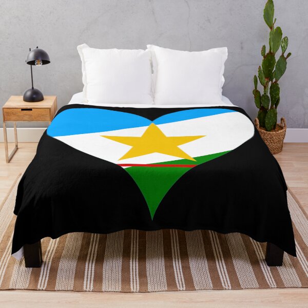 Item preview, Roraima Brazil Flag Heart State Heritage designed and sold by NTGUILTY.