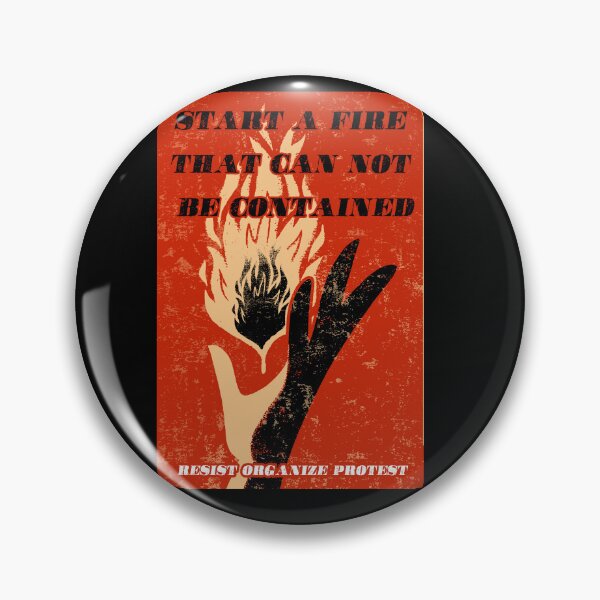 Item preview, start a fire that can not be contained (eat the rich) designed and sold by remerasnerdas.