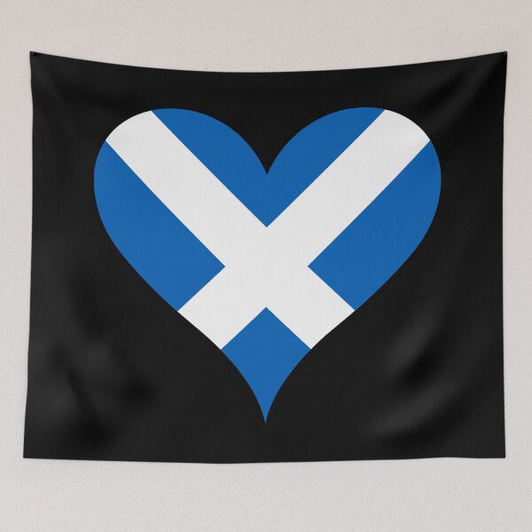 Item preview, Scotland Flag Heart Saltire National Heritage designed and sold by NTGUILTY.