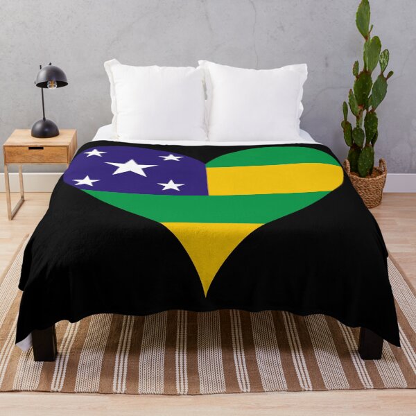 Item preview, Sergipe Brazil Flag Heart State Heritage designed and sold by NTGUILTY.