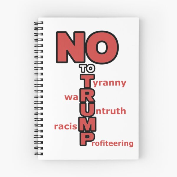 Item preview, No To Trump designed and sold by ramanstika.