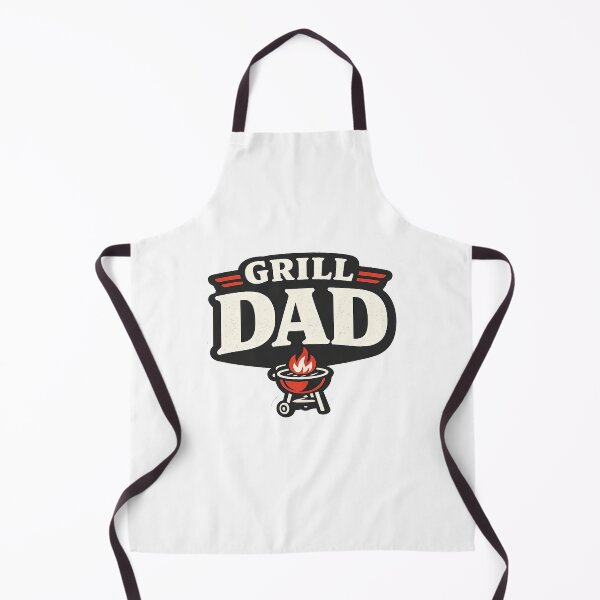 Item preview, Grill Dad BBQ Vintage Badge Design designed and sold by EastEndTownie.