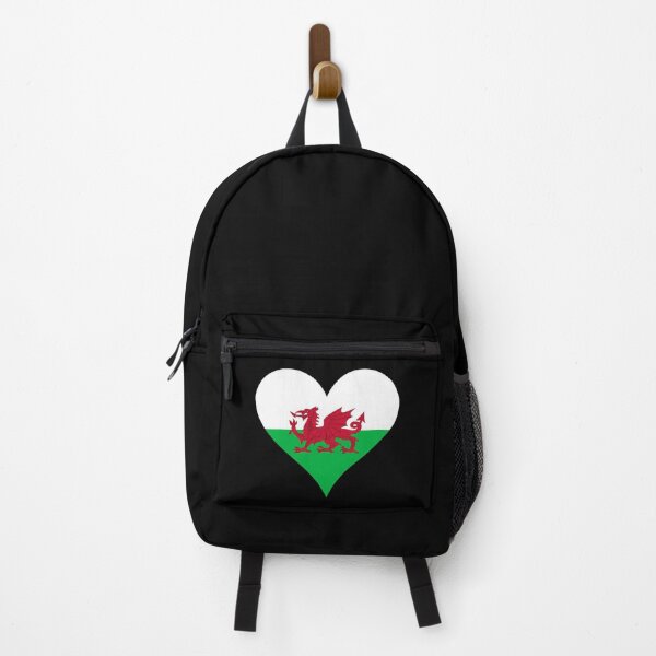 Item preview, Wales Flag Heart Red Dragon Heritage designed and sold by NTGUILTY.