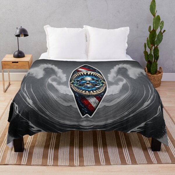 Item preview, Shark Jaw Skull Diver Surfboard – Scuba Ocean Predator Design designed and sold by artistwill.