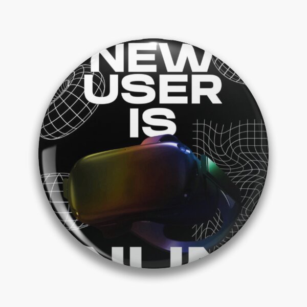 Item preview, A New User Is Online Gamer Design designed and sold by TZAR WORKS.