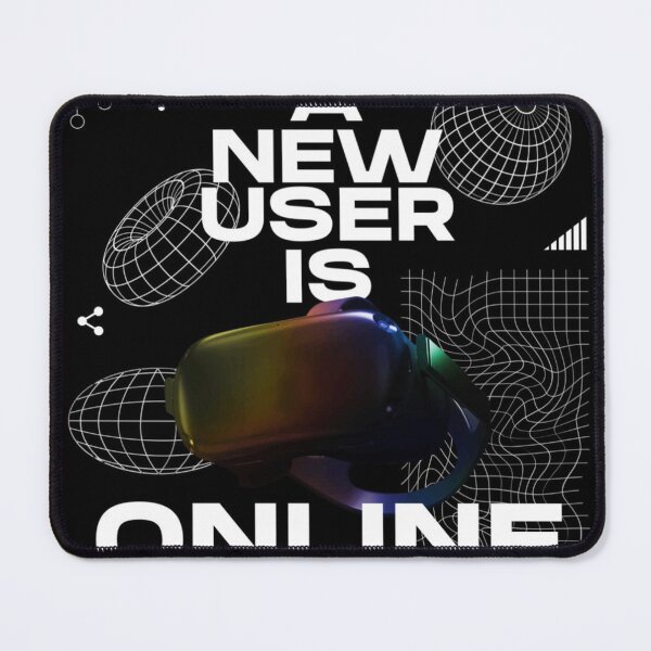 Item preview, A New User Is Online Gamer Design designed and sold by TZAR WORKS.