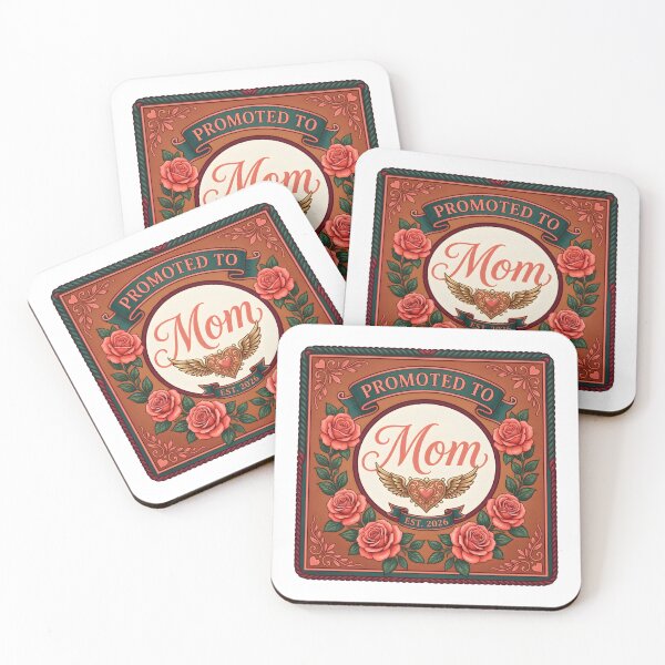 Item preview, Victorian Floral Mom Shirt – Promoted To Mom 2026 Gift designed and sold by relso.