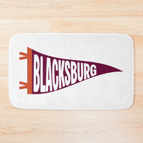 Item preview, Blacksburg Virginia Vintage College Town Pennant designed and sold by Sparkledust Creations.