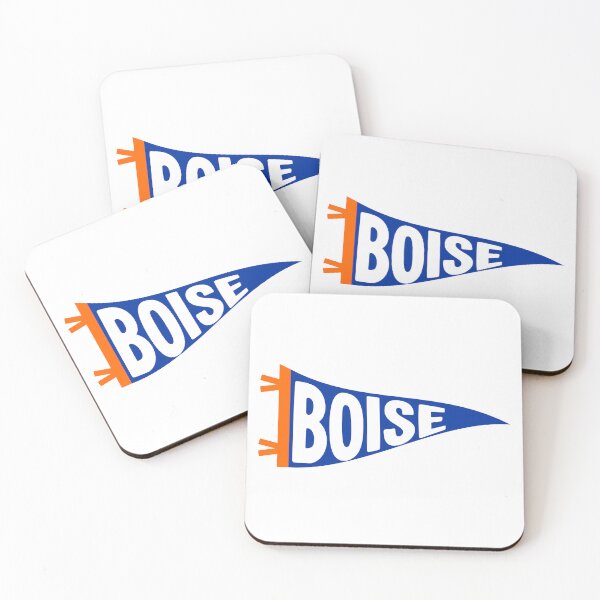 Item preview, Boise Idaho Vintage Retro College Town Pennant designed and sold by Sparkledust Creations.