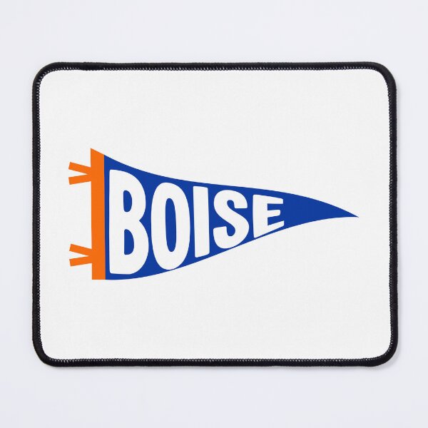 Item preview, Boise Idaho Vintage Retro College Town Pennant designed and sold by Sparkledust Creations.