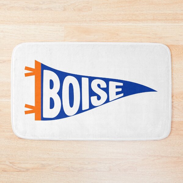 Item preview, Boise Idaho Vintage Retro College Town Pennant designed and sold by Sparkledust Creations.