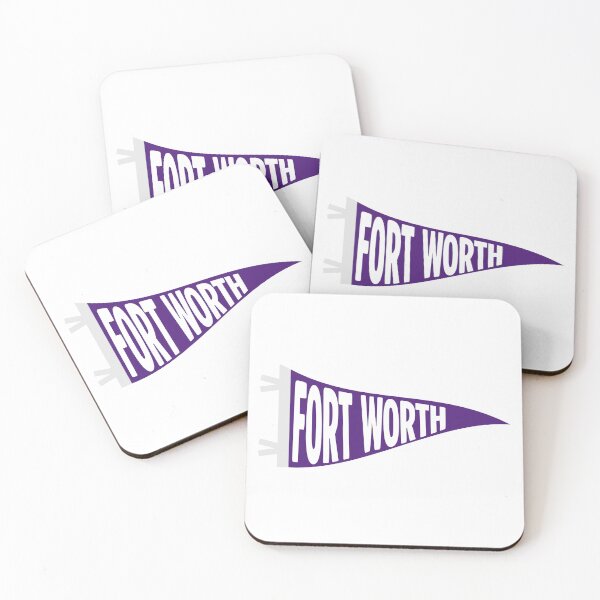 Item preview, Fort Worth Texas Retro Collegiate Town Pennant designed and sold by Sparkledust Creations.