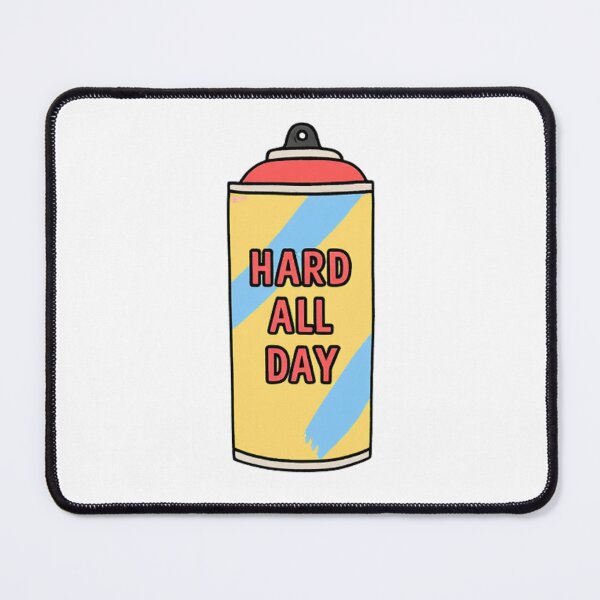 Item preview, Hard All Day Funny Hair Spray Can Design – Bold Sarcastic Humor Graphic designed and sold by TheStephanieRome.