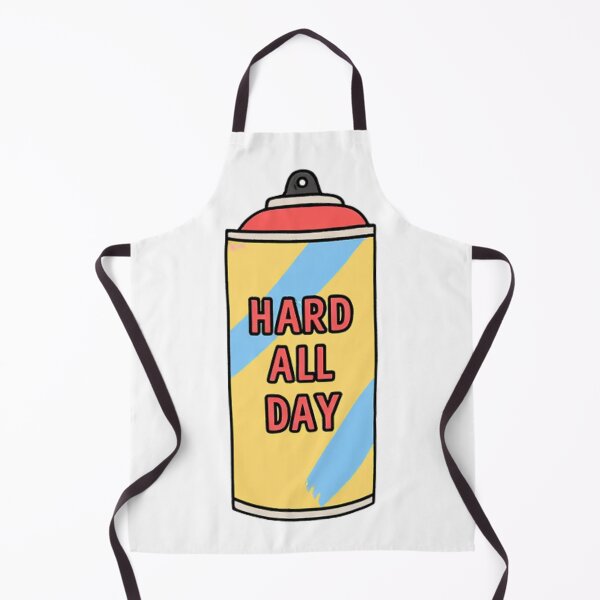 Item preview, Hard All Day Funny Hair Spray Can Design – Bold Sarcastic Humor Graphic designed and sold by TheStephanieRome.