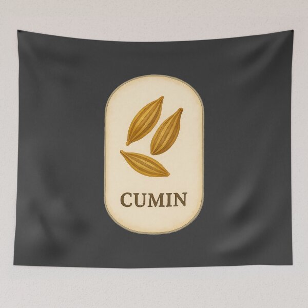 Item preview, Vintage Botanical Herb and Spice Prints: Cumin designed and sold by PinUpPizzazz.