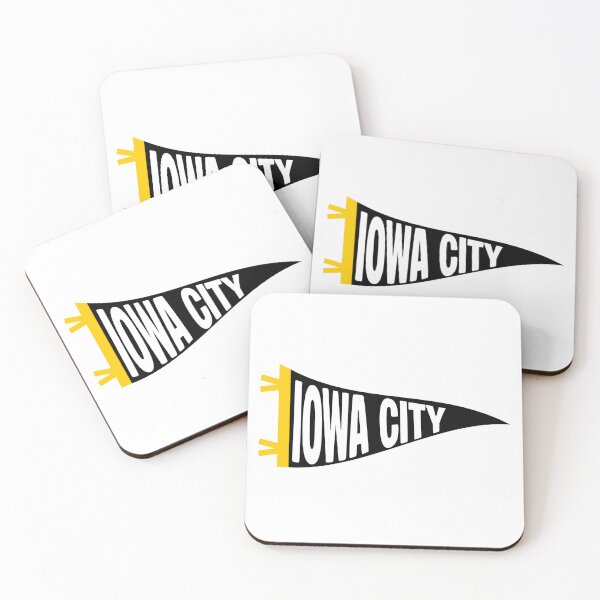 Item preview, Iowa City Vintage Collegiate Pennant designed and sold by Sparkledust Creations.