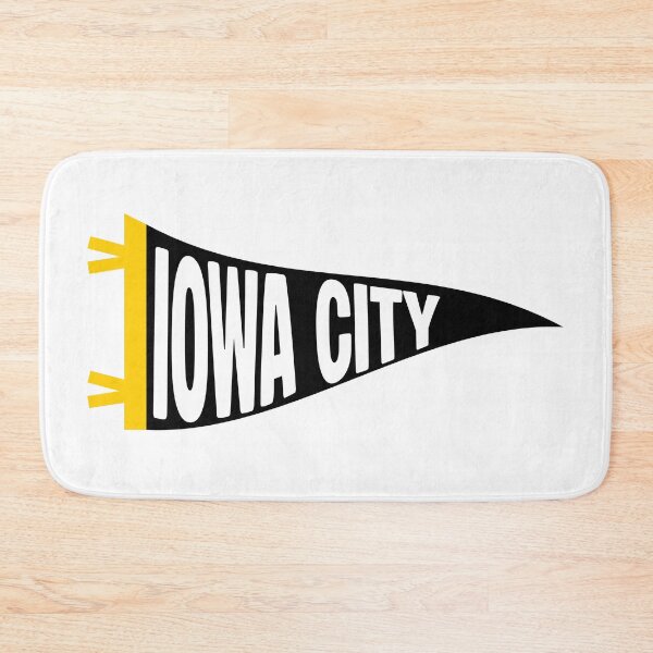 Item preview, Iowa City Vintage Collegiate Pennant designed and sold by Sparkledust Creations.