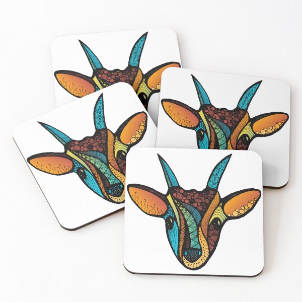 Item preview, Psychedelic Goat - Desert designed and sold by zylleon.