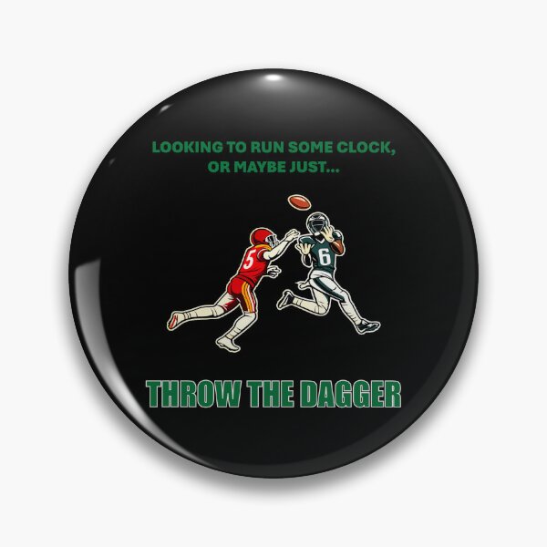 Item preview, The Dagger - Philadelphia Eagles (Color with Text) designed and sold by AboveAvgProduct.