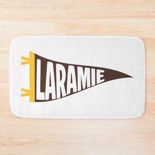Item preview, Laramie Wyoming Retro Collegiate Pennant designed and sold by Sparkledust Creations.