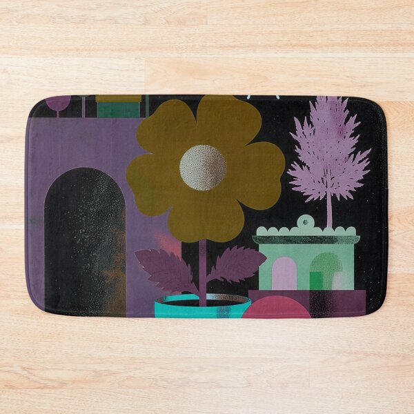 Item preview, Golden Hour in the Midnight Garden: Mustard Flower and Sky Butterfly designed and sold by joycrysstudio.
