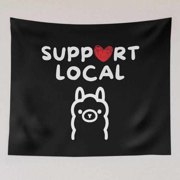 Item preview, Support Local. Use Ollama. designed and sold by Keep It DRY Studio.