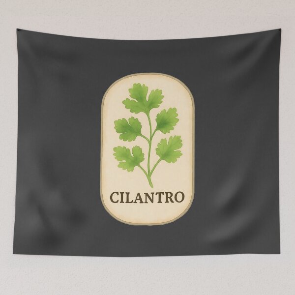 Item preview, Vintage Botanical Herb and Spice Prints: Cilantro designed and sold by PinUpPizzazz.
