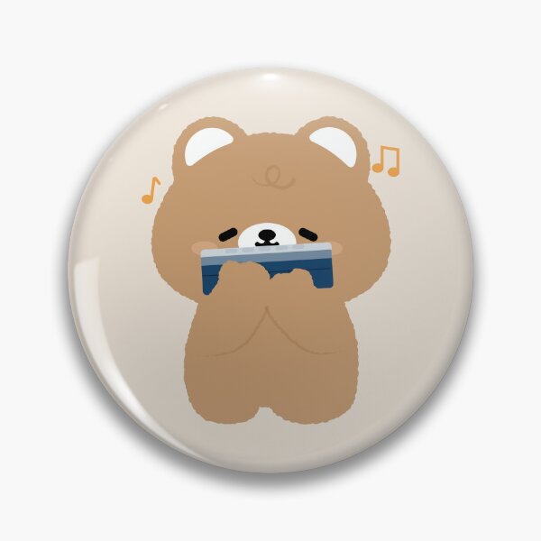 Item preview, Brown Bear Harmonica designed and sold by theladyernestember.
