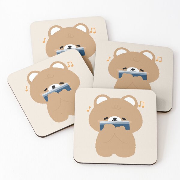 Item preview, Brown Bear Harmonica designed and sold by theladyernestember.