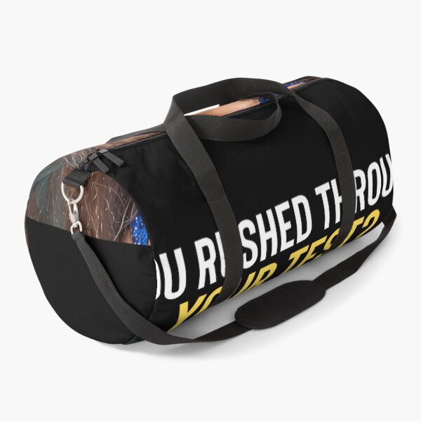 Item preview, You Rushed Through Your Test Day Funny Teacher Testing Meme designed and sold by Marjan Lotffy.
