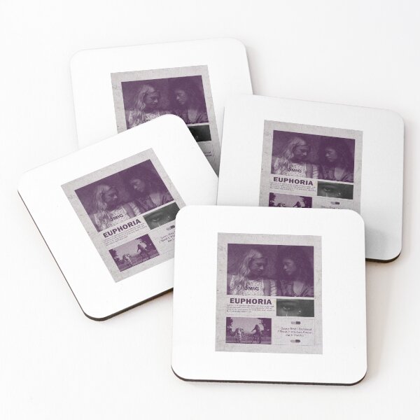 Item preview, Euphoria Rue & Jules Aesthetic Poster Art | WLW Couple | Zendaya Hunter Schafer designed and sold by lgbtcontext.