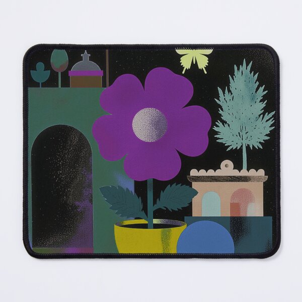 Item preview, Royal Purple Night: The Magic Flower and Golden Pot designed and sold by joycrysstudio.