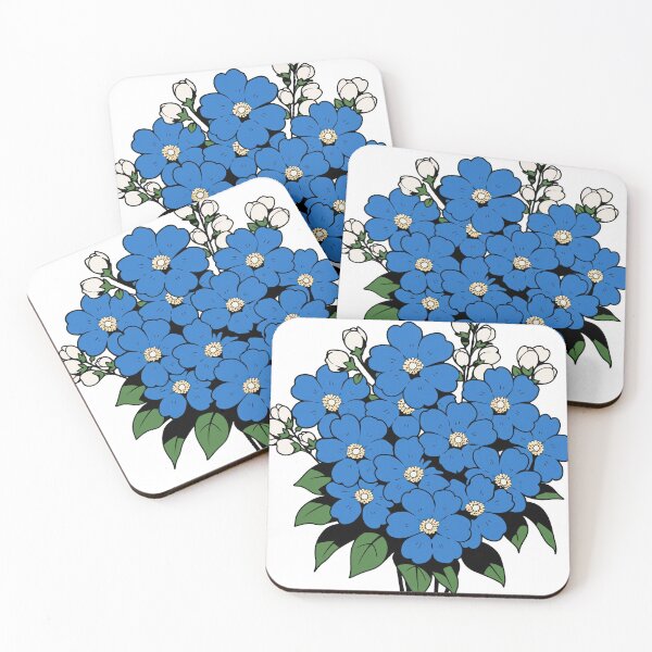 Item preview, the Azure Blossoms designed and sold by CircaSassy.