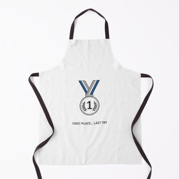 Item preview, First Place Medal Last Try Flat designed and sold by AbanoubStore.