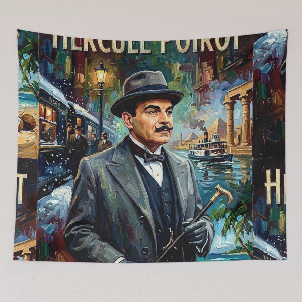 Item preview, Hercule Poirot: The Art of Deduction designed and sold by Art's Diner.