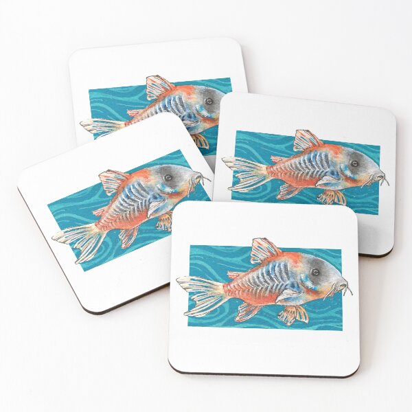 Item preview, Corydoras Venezulans - Watercolor Painting designed and sold by The Art of Victoria Pfeiffer.