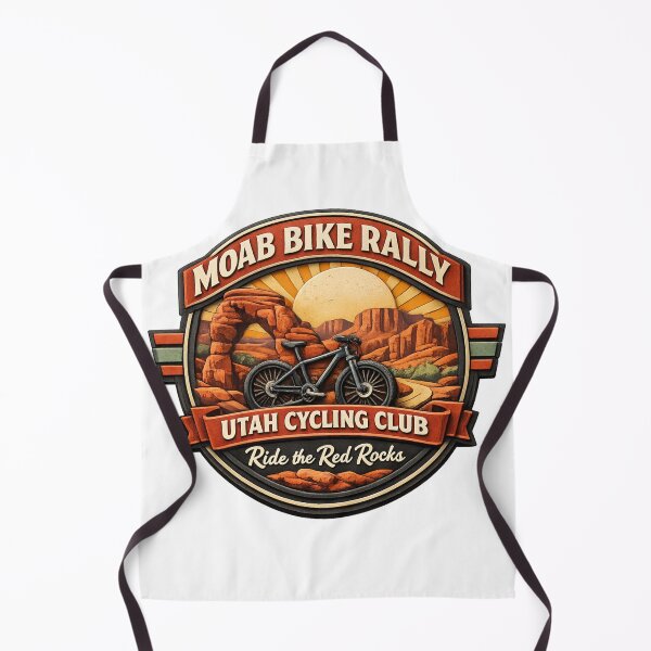 Item preview, Moab Red Rocks Bike Rally Badge designed and sold by Dresut.