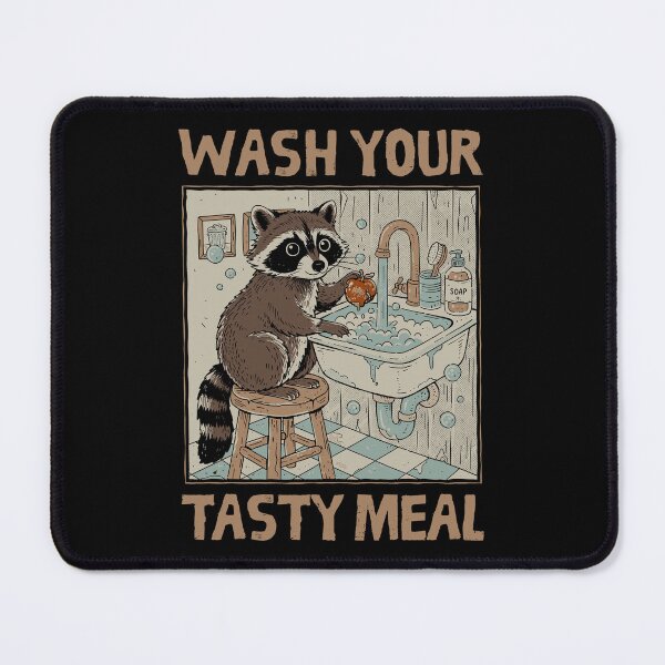 Item preview, Wash Your Tasty Meal designed and sold by GODZILLARGE.