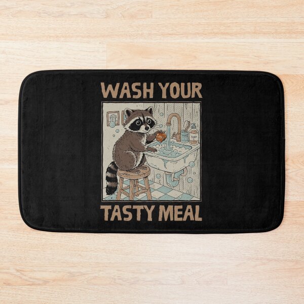 Item preview, Wash Your Tasty Meal designed and sold by GODZILLARGE.