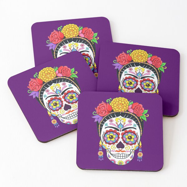 Item preview, Frida Sugar Skull by Thaneeya McArdle designed and sold by Thaneeya McArdle.