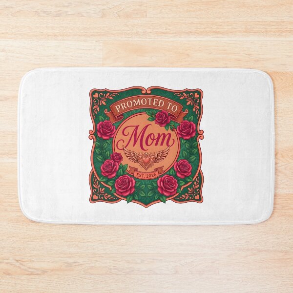 Item preview, Vintage Floral Mom Tee – Promoted To Mom Est 2026 Shirt designed and sold by relso.