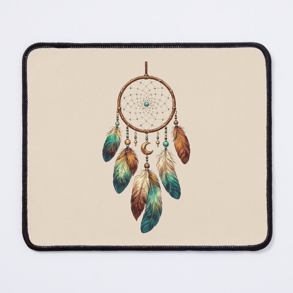 Item preview, Dreamcatcher - Boho Feather Moon Design designed and sold by Myra365Art.