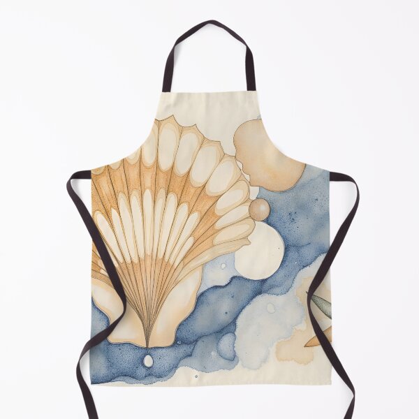 Item preview, Serene Geometric Coastal Scallop designed and sold by CAutumnTrapp.