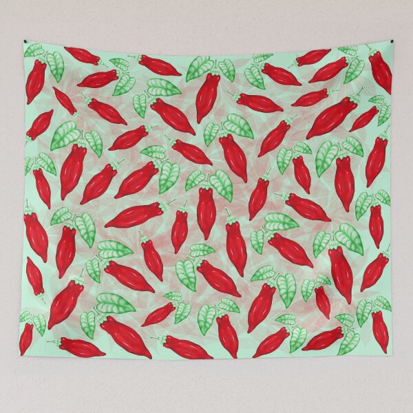 Item preview, Red Hot Chilli Pepper Decorative Food Art designed and sold by BluedarkArt.