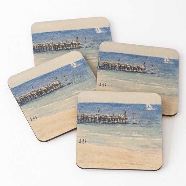 Item preview, Summer days at Glenelg designed and sold by BrunoCarrocci.