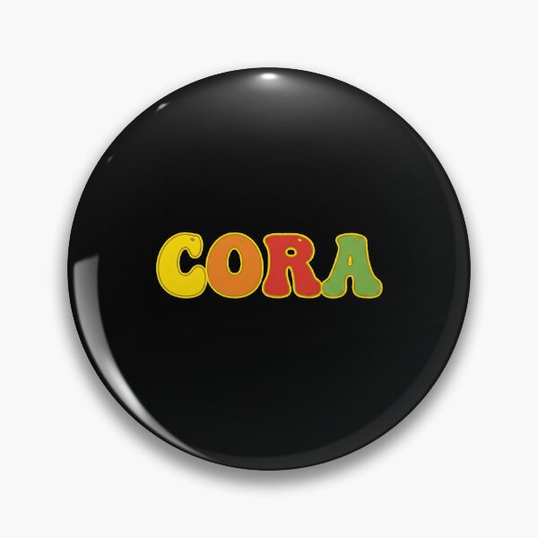 Item preview, ❤️ Cora Personalized Name Wavy Retro Shirt, Coffee Mug, Sticker Gift designed and sold by HelixPedia.